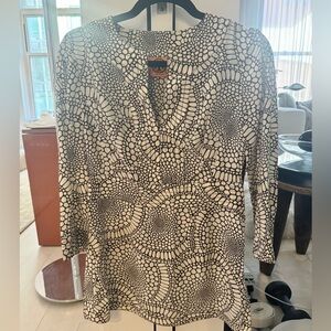 100% silk Tory Burch tunic kurta top size 4